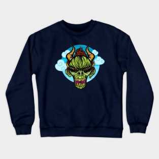 Cloudy with a Chance of Demon Crewneck Sweatshirt